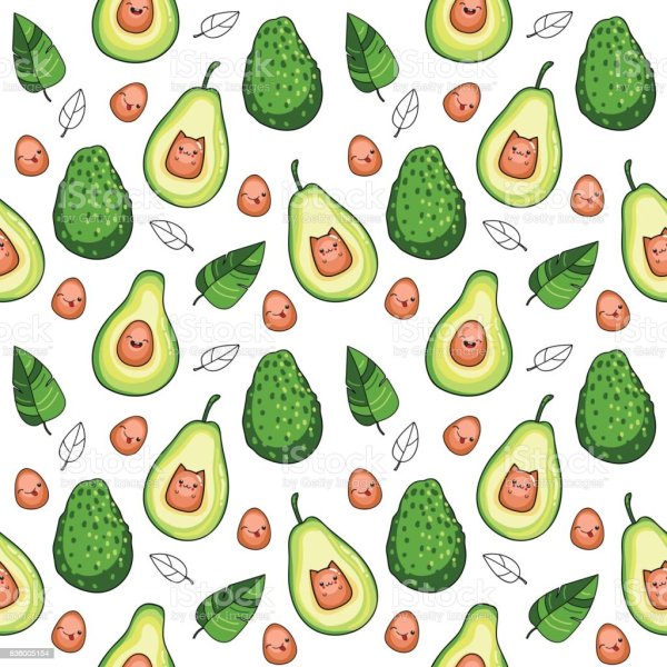 Стикеры авокадо