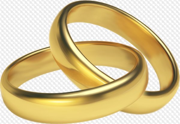 Свадебные кольца лента