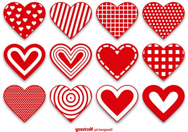 Сердечки для вырезания