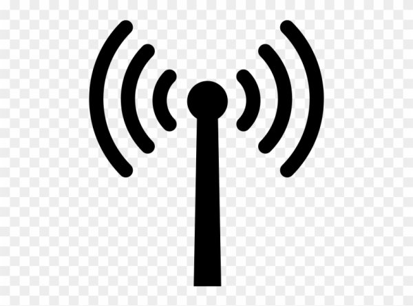 Значок вай фай волны
