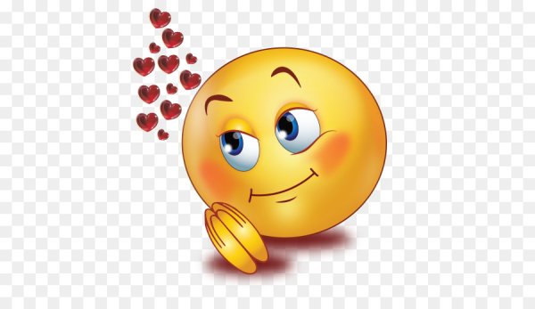 Смайлики на прозрачном фоне для презентации