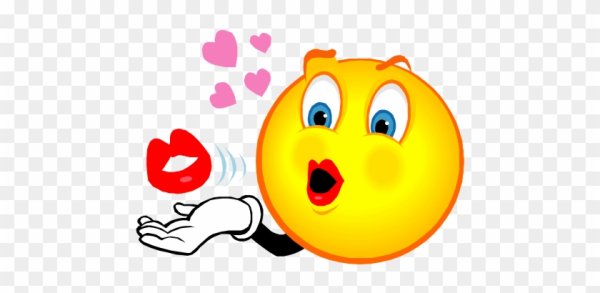 Смайлик радости и счастья