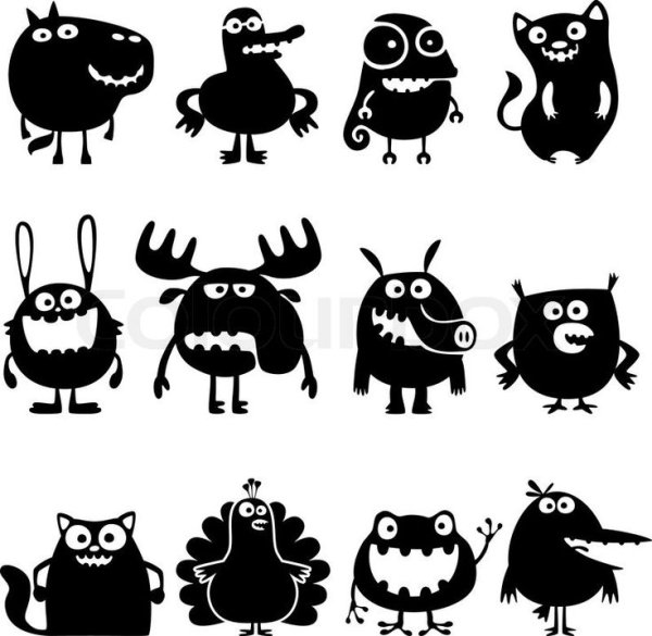 Милые зверята Стикеры