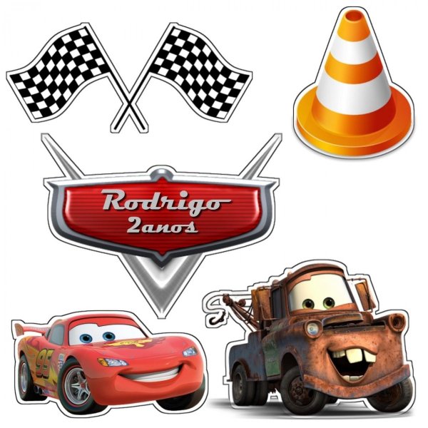 Топперы молния Маквин