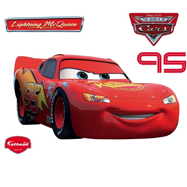 Наклейки молния Маккуин