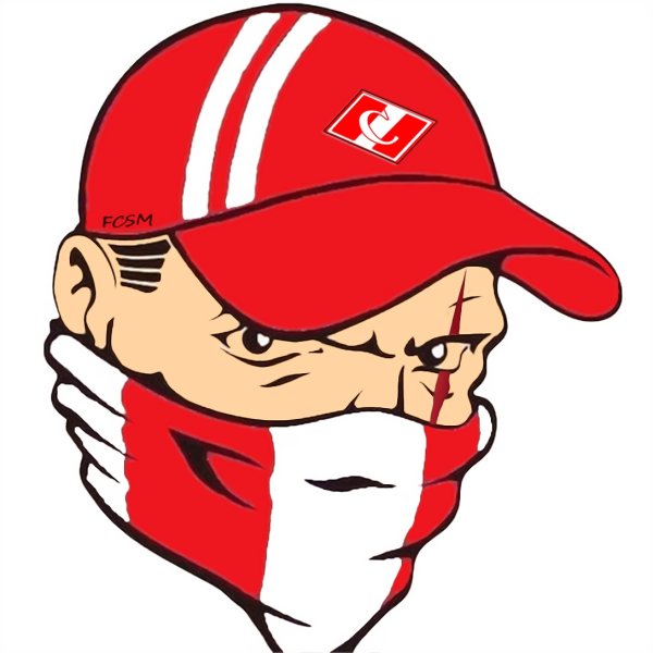 Рисунки фанатов Спартака