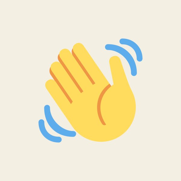 Эмодзи Приветствие