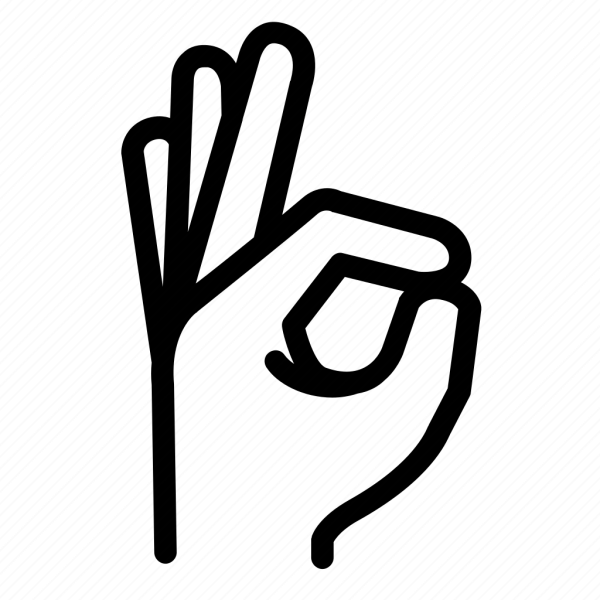 Знак ок рукой