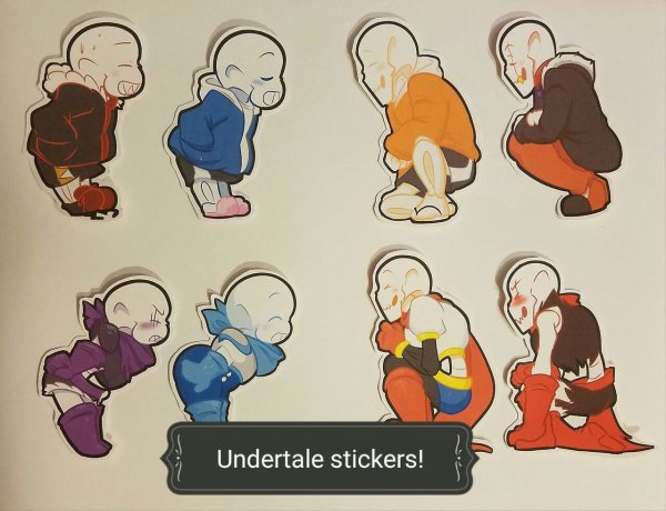 Смешные Стикеры андертейл