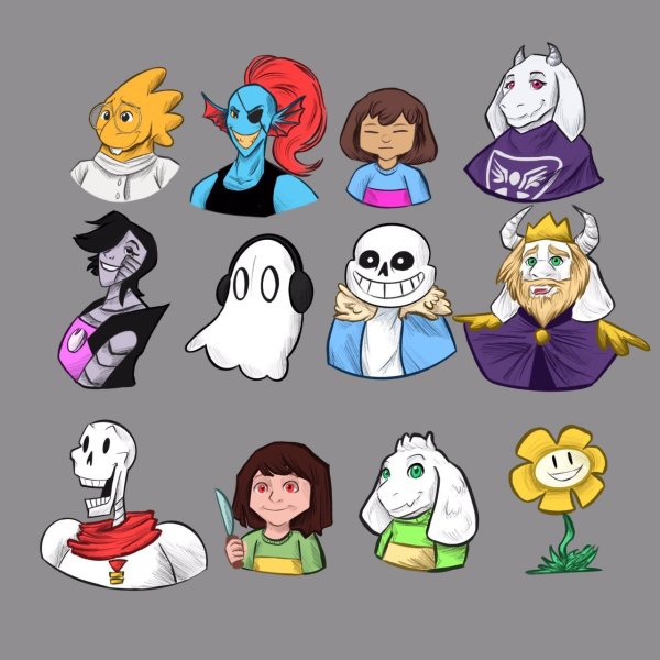 Наклейки андертейл