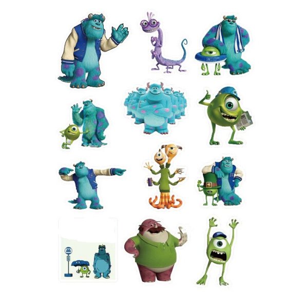 Наклейки Корпорация монстров