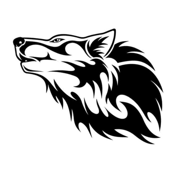 Голова волка