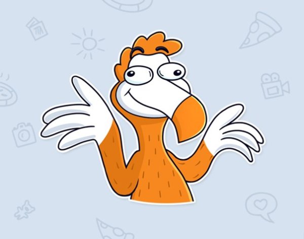 Стикеры Додо пицца