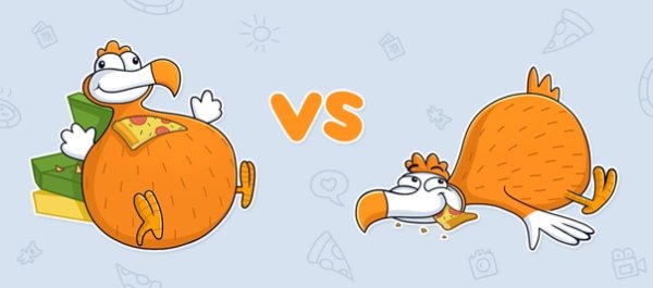 Стикеры Додо пицца