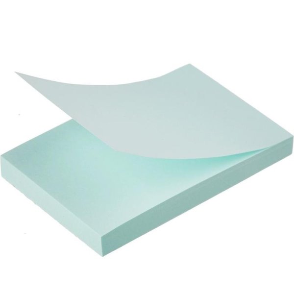 Бумага для заметок с клеевым краем 76х51 мм, блок 100 листов