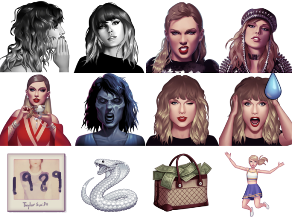 Тейлор Свифт трафарет