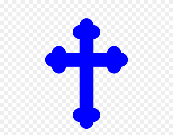 Крест силуэт