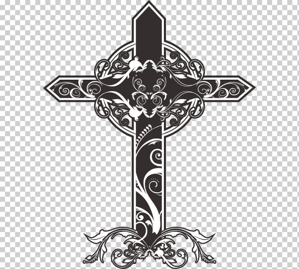 Крест христианский православный вектор
