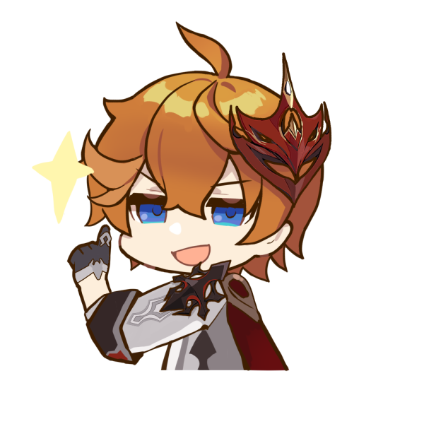 Стикеры Геншин Импакт Тарталья