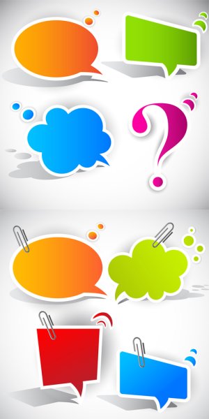 Стикер вектор