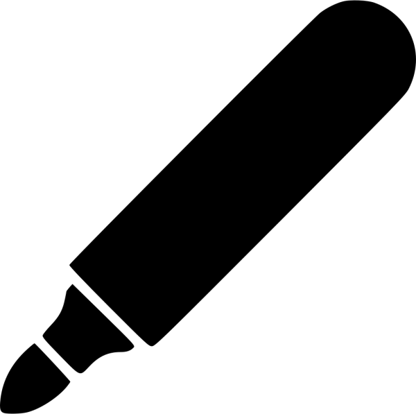 Фломастер иконка