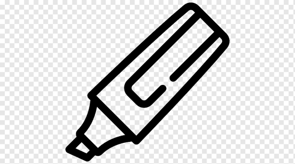 Значок фломастер