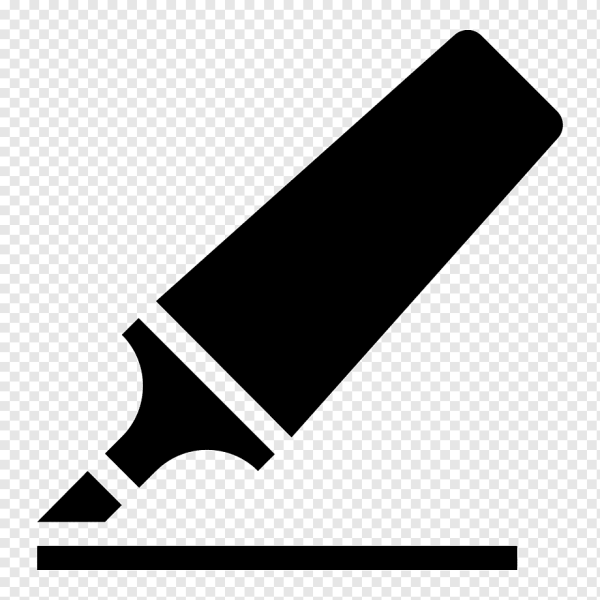 Фломастер мультяшный