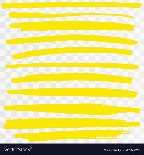 Оранжевый маркер на белом фоне