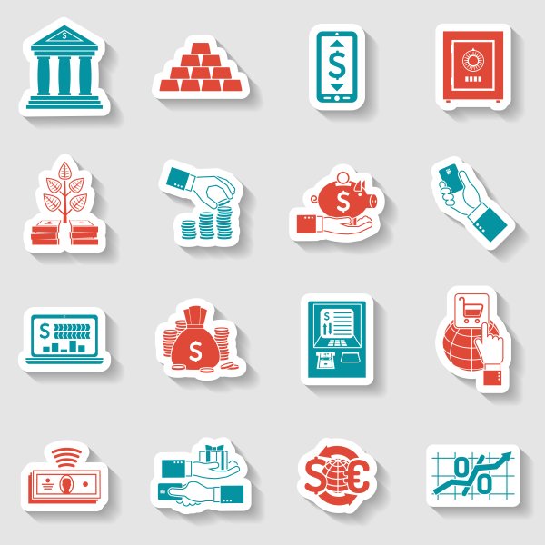 Стикеры банк