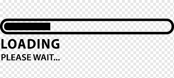 Надпись загрузка