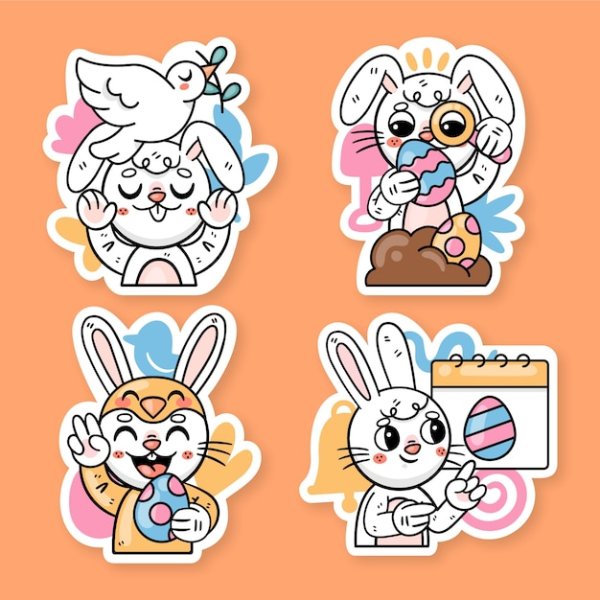 Стикер обнимашки