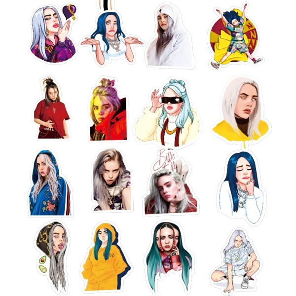 Стикеры Billie Eilish