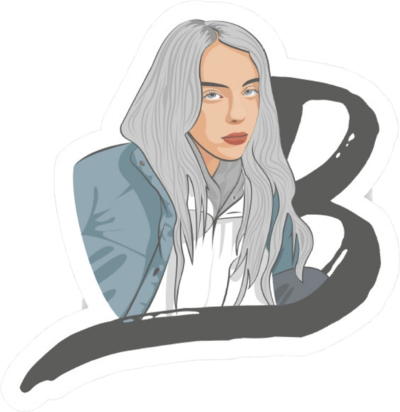 Наклейки Билли Айлиш