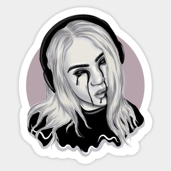 Билли Айлиш тату