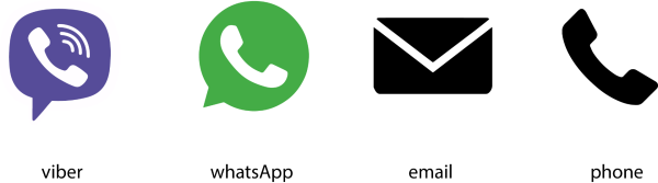 Иконки Viber WHATSAPP