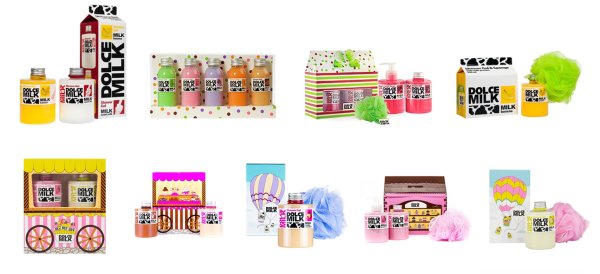 Dolce Milk набор косметики большой