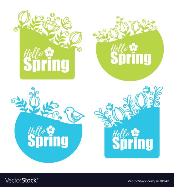 Spring Stickers