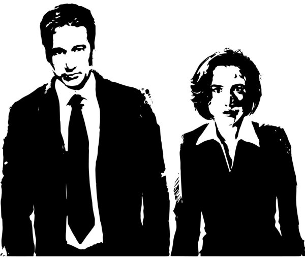 Секретные материалы сериал арт