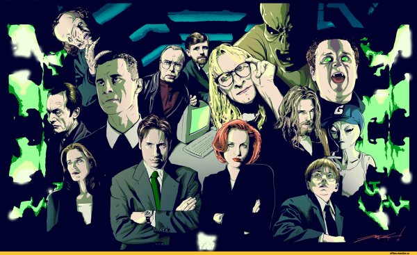 Секретные материалы сериал арт