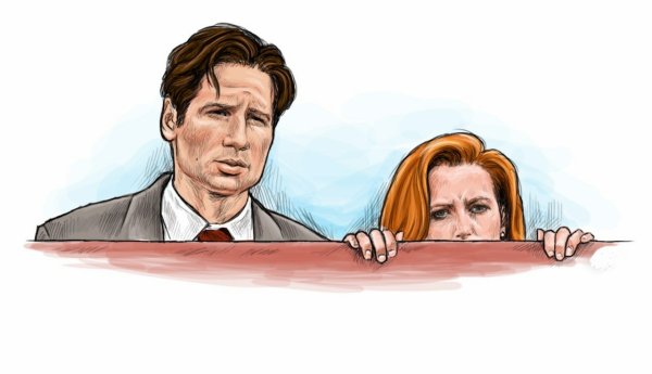 Агент Скалли и Малдер мемы