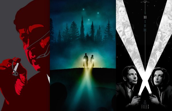 Секретные материалы Постер