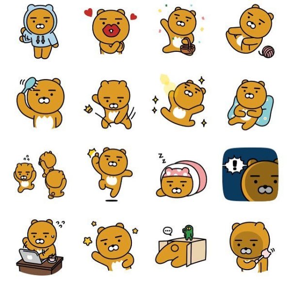 Корейские мультяшные персонажи