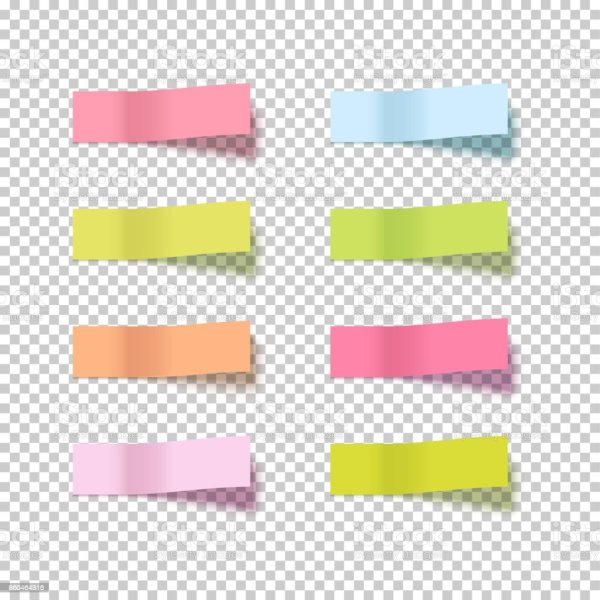 Клейкие Стикеры на ленте