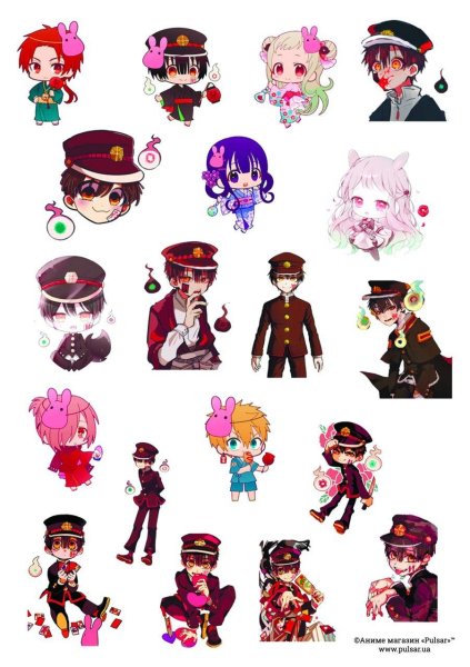 Ханако наклейки