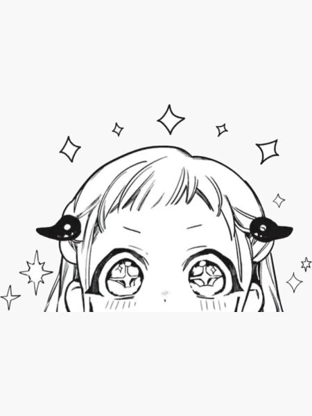 Аниме для распечатки черно белые