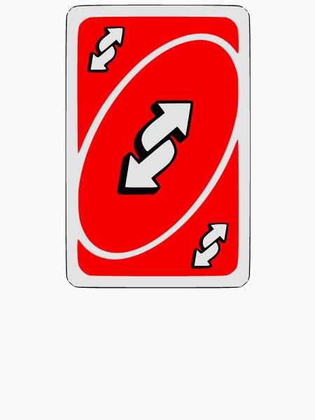 Карточка уно обратно