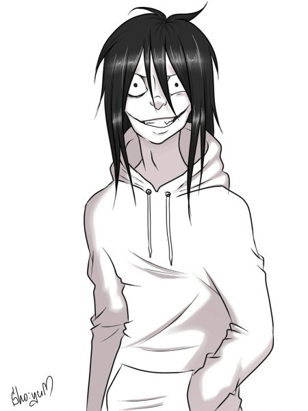 Страшные глаза и рот без фона