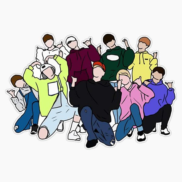 Stray Kids Стикеры для печати