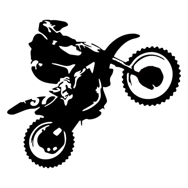 Мотоцикл эндуро вектор