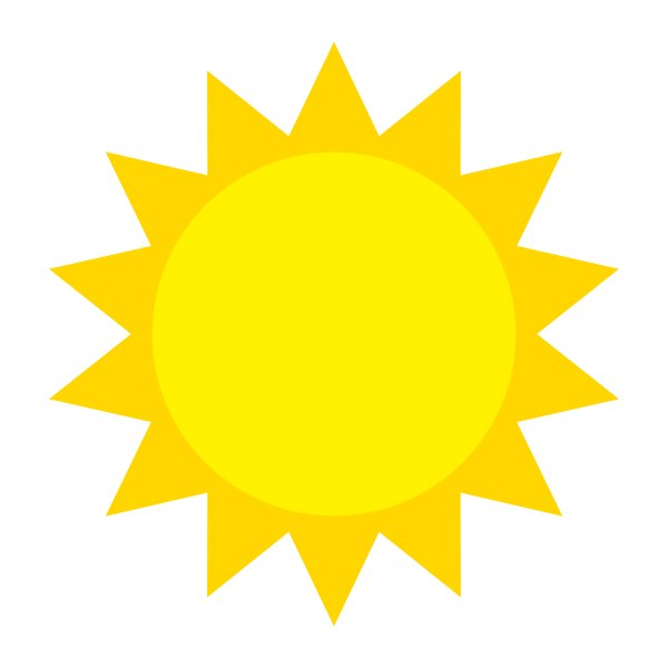 Солнце иллюстрация